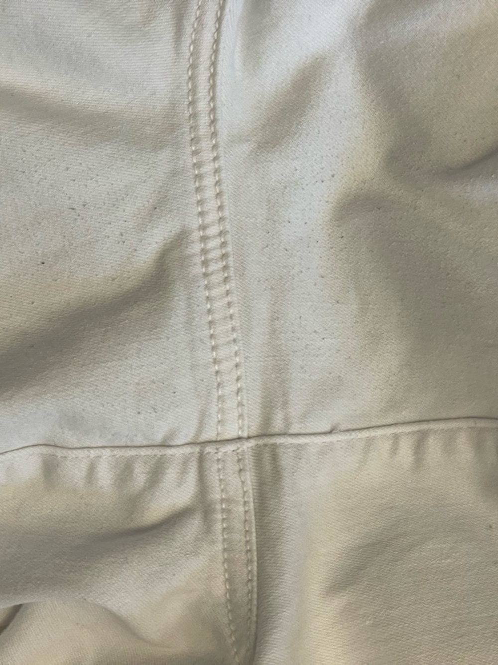 Torrid Cropped Wide-Leg Jeans in White with Drawstring Waist - Picture 8 of 8